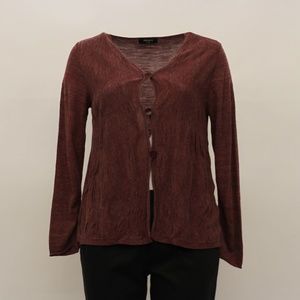 Risona by TOMO Women's Clothing Maroon Sweater